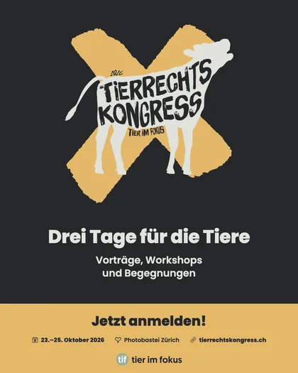 Tierrechtskongress 2026 – Hochformat, für Instagram